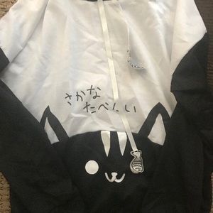 Kawaii cat hoodie